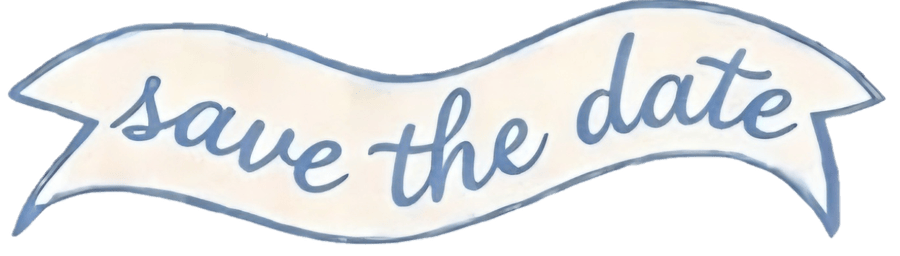 Save the date banner